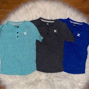 Hurley Boys Henley Tee’s Bundle